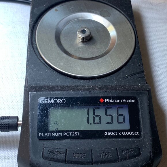 Sterling Silver 925 Double Heart Hinged Slide Charm Rubber Grip Inside 0.25" - Picture 8 of 9